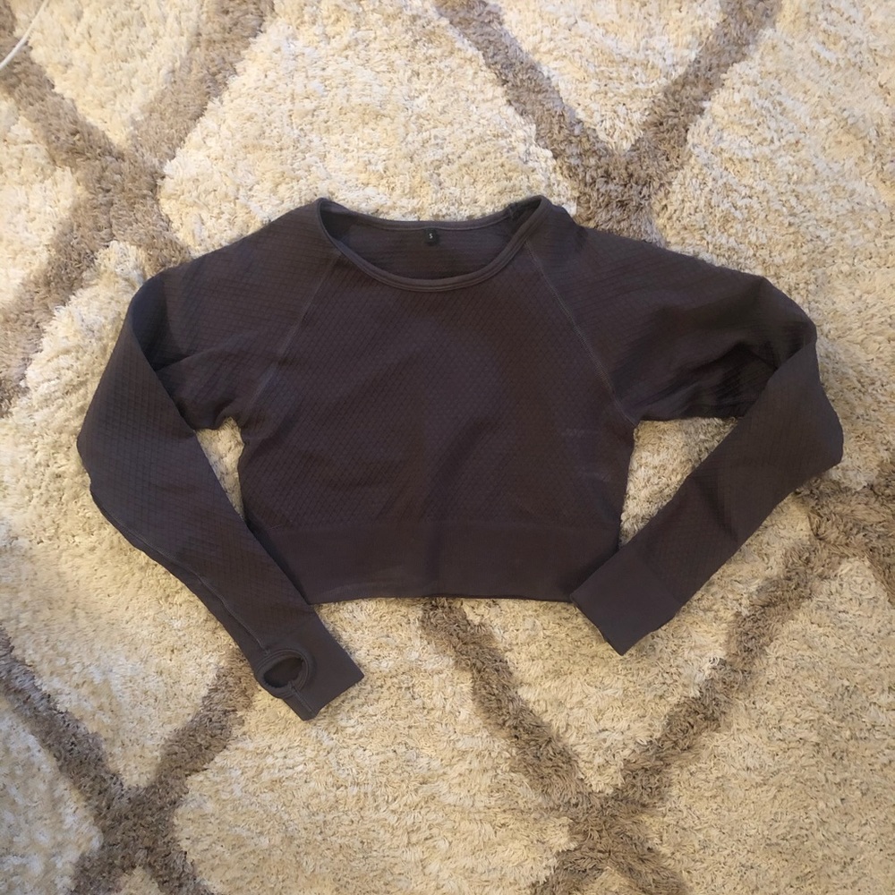 Balance Athletica Energy Crop - Graphite size S